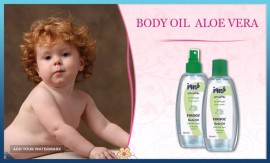 BABY OIL WITH ALOE VERA EXTRACT FOR EXPORT